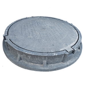 Люк до 15тонн (чёрный)- h65